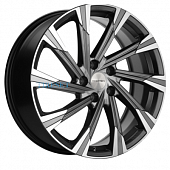 Khomen Wheels 7,5x19/5x108 ET36 D65,1 KHW1901 (Exeed VX/TXL/LX) Gray-FP