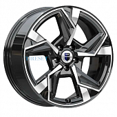 KиK 7,5x18/5x112 ET40 D57,1 Кайан (КС1012) Алмаз черный