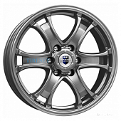 KиK 7,5x18/6x114,3 ET38 D67,1 Балеар (КС727) Дарк платинум