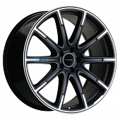 Khomen Wheels 10,5x21/5x112 ET45 D66,6 KHW2102 (GLS/GLE) Black-FP matt