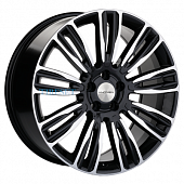 Khomen Wheels 8,5x20/5x120 ET45 D72,6 KHW2004 (RRover) Black-FP