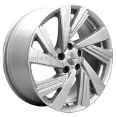 Khomen Wheels 7,5x18/5x112 ET43 D57,1 KHW1801 (Kodiaq/Tiguan) F-Silver