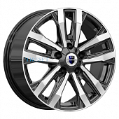 KиK 8x18/5x130 ET43 D84,1 Мичиган (КС1107) Алмаз черный