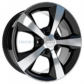 Скад 7x16/5x108 ET50 D63,35 Кельн Алмаз (АРС 014 black)