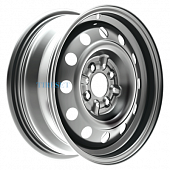 Kronprinz/Accuride 6x15/4x100 ET50 D60 Веста Silver (RZA30452AV) (3,5 мм) 450 кг