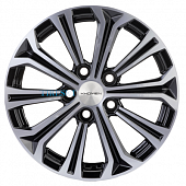 Khomen Wheels 6,5x16/5x108 ET50 D63,3 KHW1610 (Focus) Black-FP