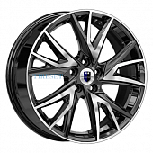 KиK 6,5x18/5x112 ET43 D66,6 Кайлас (КС1054) Алмаз черный