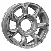 Khomen Wheels 5,5x15/5x139,7 ET5 D98,5 KHW1505 (Lada NIVA 4x4) F-Silver-FP