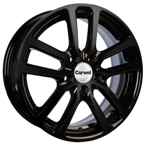Диски Carwel Донты 209 (Geely Emgrand) 6,0x15 5/114,3 ET38 d-54,1 BK (Арт.141602) на tireset.ru