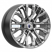 KиK 8,5x19/6x139,7 ET25 D106,1 Кортес (КС1102) Дарк платинум