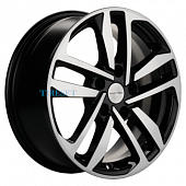 Khomen Wheels 6,5x16/5x108 ET50 D63,35 KHW1612 (Focus) Black-FP