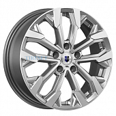 KиK 6,5x17/5x105 ET38 D56,6 Морейн (КС1046) Дарк платинум