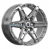 KиK 8x18/6x139,7 ET25 D106,1 Дистрикт (КС1159) Дарк платинум