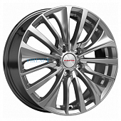 KиK 6,5x17/4x100 ET41 D60,1 Flanker-оригинал (КС751) Дарк платинум