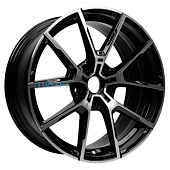 INCH 8,5x19/5x112 ET25 D66,56 ULF-R21 Gloss Black Machined Face (ZJH) FlowForming
