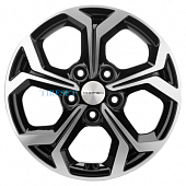 Khomen Wheels 6,5x16/5x108 ET50 D63,3 KHW1606 (Focus) Black-FP
