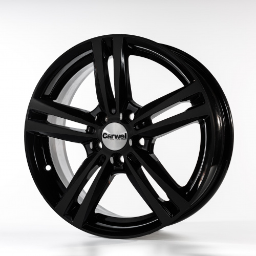 Диски Carwel Амут 217 6,0x16 5/112 ET43 d-57,1 BK (Арт.140504) на tireset.ru