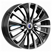 KиK 6,5x17/4x100 ET37 D67,1 Flanker (КС751) Алмаз черный