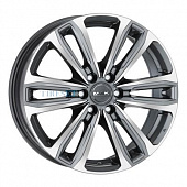 MAK 7,5x17/6x130 ET50 D84,1 Safari 6 Gunmetal Mirror Face