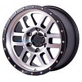 Lizardo 9x17/6x139,7 ET-12 D106,1 XH334 MS/LMB