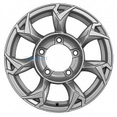 Khomen Wheels 5,5x15/5x139,7 ET5 D98,5 KHW1505 (Lada NIVA 4x4) F-Silver