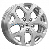 KиK 6,5x16/4x100 ET43 D60,1 КС869 Сильвер
