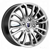 KиK 6,5x16/4x100 ET45 D67,1 Рим (КС639) Дарк платинум