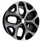 Original 6,5x17/5x114,3 ET50 D66,1 F0064 Алмаз черный Renault, original