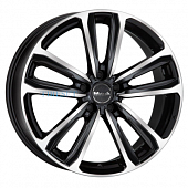 MAK 6,5x16/4x108 ET25 D65,1 Magma Black mirror