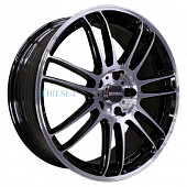 INCH 8x18/5x120 ET30 D72,6 FA8535 Gloss Black Machined Face (ZJH) FlowForming