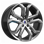 KиK 8,5x19/5x130 ET38 D84,1 Пандора (КС466) Дарк платинум