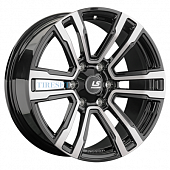 LS Forged 8x19/6x139,7 ET25 D106,1 LS FG11 BKF (конус, C570)