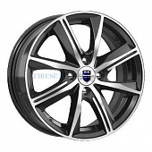 KиK 7x17/5x105 ET35 D56,6 Арнар (КС896) Алмаз черный