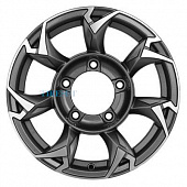 Khomen Wheels 5,5x15/5x139,7 ET5 D108,1 KHW1505 (Jimny) Gray-FP