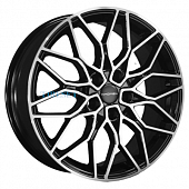 Khomen Wheels 7x18/5x100 ET28 D57,1 KHW1813 (FAW Bestune T77) Black-FP