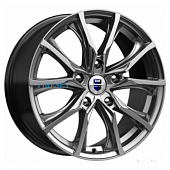 KиK 7,5x17/5x108 ET32 D67,1 Твист (КС697М) Дарк платинум