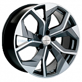 Khomen Wheels 8,5x20/5x112 ET33 D66,6 KHW2006 (Audi/VW) Gray-FP