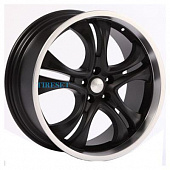 Скад 7,5x18/5x114,3 ET35 D60,1 Versailles Антрацит-алмаз