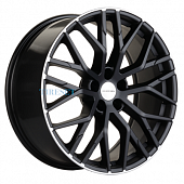 Khomen Wheels 8,5x20/5x112 ET20 D66,5 KHW2005 (Q8) Black matt MR (под ORG)