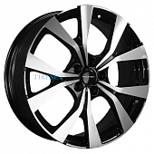 Khomen Wheels 7x19/5x114,3 ET45 D67,1 KHW1906 (Mazda CX-5/CX-8) Black-FP