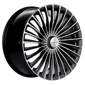 Khomen Wheels 9,5x20/5x112 ET38 D66,6 KHW2008 (Mercedes Rear) Gray-FP