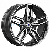 KиK 8x17/5x114,3 ET45 D67,1 Бартон (КС1110) Алмаз черный