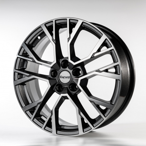 Диски Carwel Камак 1810 (Geely Coolray) 7,0x18 5/114,3 ET53 d-54,1 AGR (Арт.122518) на tireset.ru