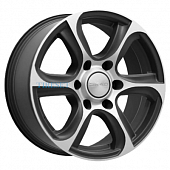 СКАД 7,5x17/6x139,7 ET30 D106,2 Скала (КЛ104) Алмаз бархат новый