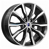 KиK 7,5x18/5x110 ET45 D67,1 Портер (КС906) Алмаз черный