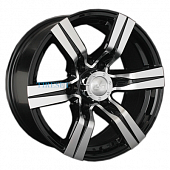 LS 8x16/6x139,7 ET10 D106,1 767 BKF (конус, Колпак+лого)