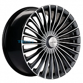 Khomen Wheels 9,5x20/5x112 ET38 D66,6 KHW2008 (Mercedes Rear) Gray-FP Matt