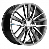 Khomen Wheels 8x18/5x108 ET46 D63,4 KHW1807 (Tugella/Jaguar XF/F-Pace) Gray-FP