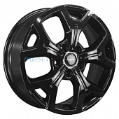 Khomen Wheels 6,5x17/5x120 ET55 D65,1 KHW1710(2) (VW Transporter) Black