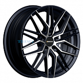 INCH 7x17/5x100 ET48 D56,1 FA8539 Gloss Black Machined Face (ZJH) FlowForming